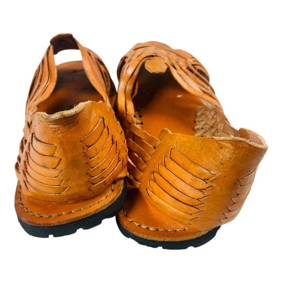 De Clasicos Mens Genuine Leather Fisherman Slip On Comfort Shoes Brown US 11 - Picture 4 of 5